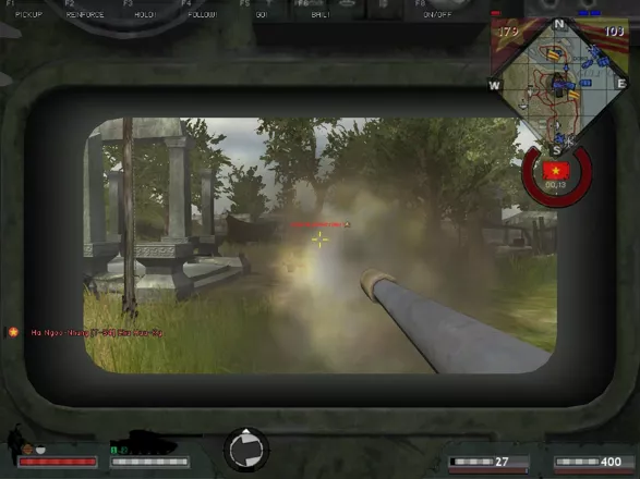 Battlefield: Vietnam Windows Firing from the stolen enemy tank