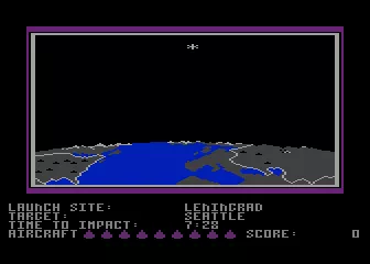 Raid over Moscow Atari 8-bit You are in a satellite over the Atlantic.