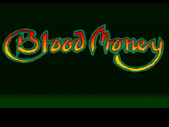 Blood Money Amiga Title screen