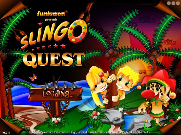 Slingo Quest Windows Title screen