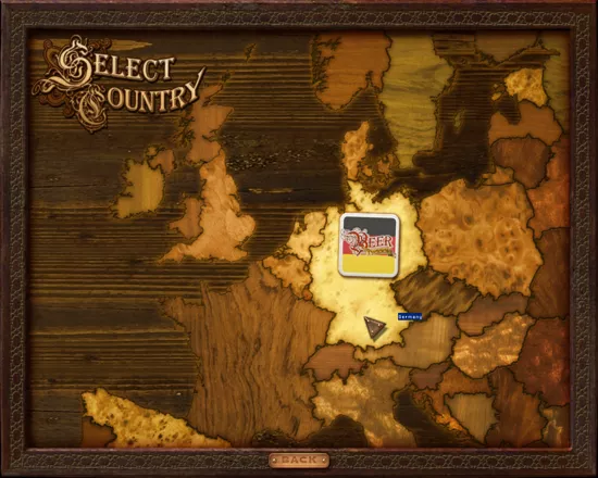 Beer Tycoon Windows Selecting the country