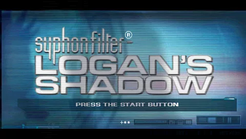 Syphon Filter: Logan&#x27;s Shadow PSP Main Menu