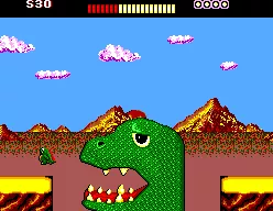 Alex Kidd: The Lost Stars SEGA Master System That dinosaur looks like he could use a little more sleep