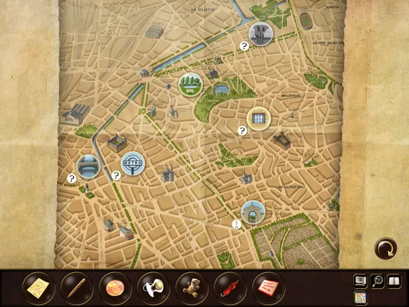 Secret Files 2: Puritas Cordis Windows Paris - Map of the locations you can visit
