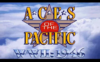 Aces of the Pacific: Expansion Disk - WWII: 1946 DOS Slightly altered loading screen