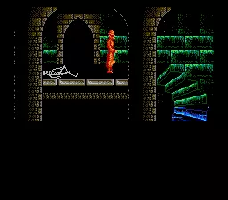 Nightshade NES Down a spiral staircase in the sewer, near where someone has died and decomposed