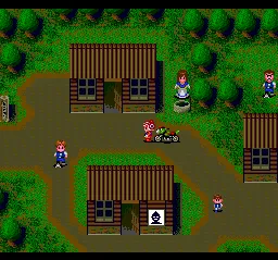 Cosmic Fantasy: B&#x14D;ken Sh&#x14D;nen Y&#x16B; TurboGrafx CD In a town