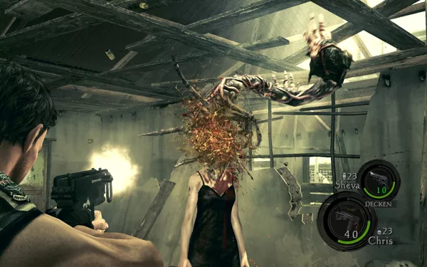 Resident Evil 5 Windows That&#x27;s one ugly face you have there woman.
