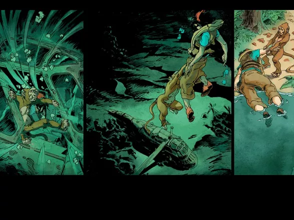 Return to Mysterious Island 2: Mina&#x27;s Fate Windows Saving Mina from a helicopter hidden underwater.