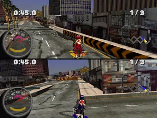 Jet Moto 2 PlayStation Streets