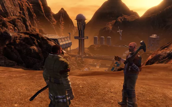 Red Faction: Guerrilla Windows Mason&#x27;s first mission is destroy this Outpost - with his hammer!