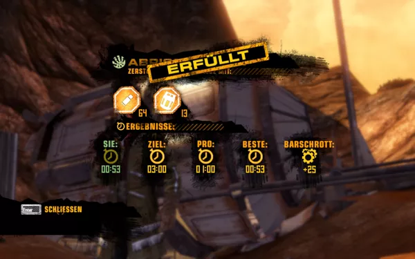 Red Faction: Guerrilla Windows Beat the Pro-team in this mini-game where you had to blow up a building just by using a pistol and explosive barrels.