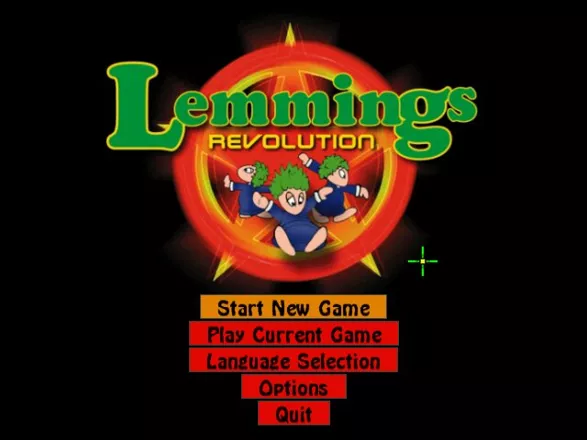 Lemmings Revolution Windows Menu