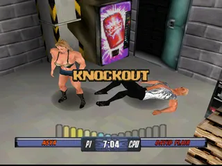 WCW Backstage Assault PlayStation Knockout