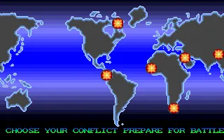 Fire and Forget Amiga Choose your conflict, prepare for battle!