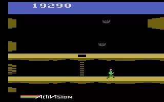 Pitfall II: Lost Caverns Atari 2600 Some bats flying overhead