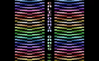 California Games Atari 2600 Title screen