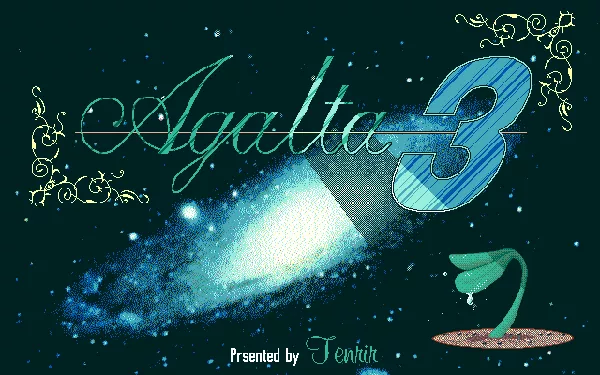 Agalta 3 PC-98 Title screen