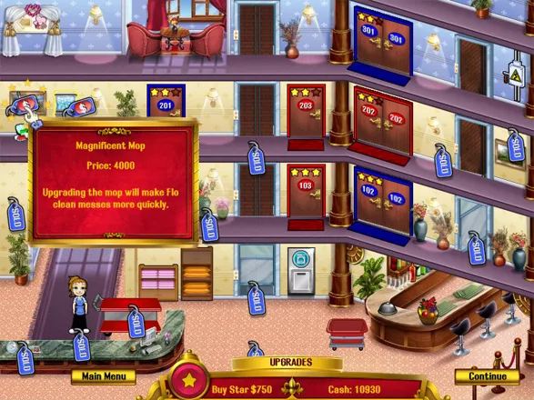 Hotel Dash: Suite Success Windows I&#x27;ve never been picky about my mopwear, but a better mop comes in handy in this game.