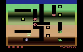 Dig Dug Atari 2600 Digging your own maze...