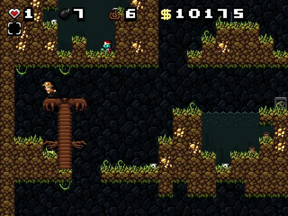 Spelunky Windows From the fourth level, a jungle theme is introduced.