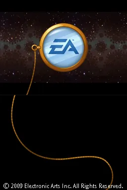 The monocle-shaped EA logo