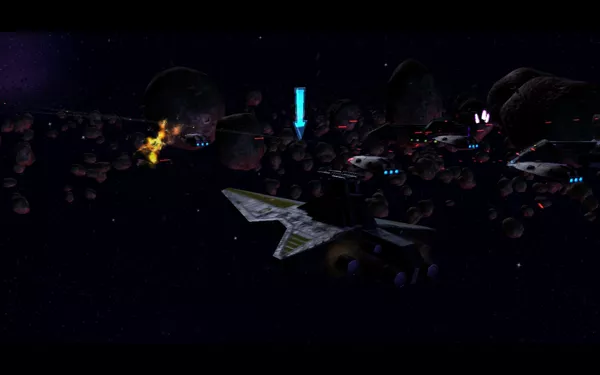 Star Wars: Empire at War - Forces of Corruption Windows Ambush in an asteroid base.