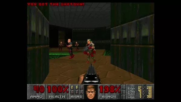 The Ultimate DOOM Xbox 360 The port does limit your view to the original 4:3 aspect ratio. This cannot be changed.