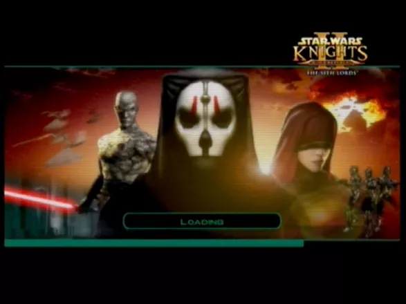 Star Wars: Knights of the Old Republic II - The Sith Lords Xbox Loading screen.
