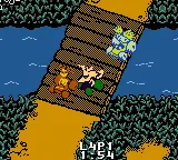 Nicktoons Racing Game Boy Color Angry Beavers environment