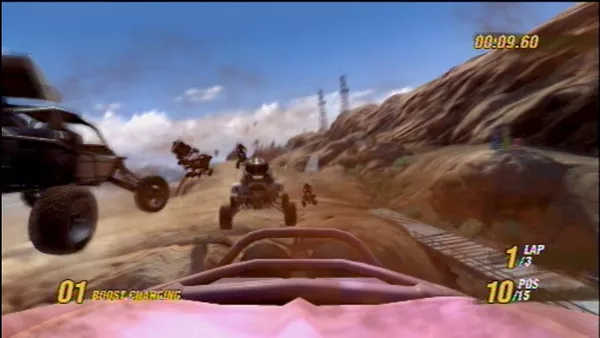 MotorStorm PlayStation 3 Hood view is closest to first-person you&#x27;ll get.