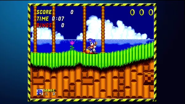 Sonic&#x27;s Ultimate Genesis Collection Xbox 360 Games default to their native 4:3 aspect.
