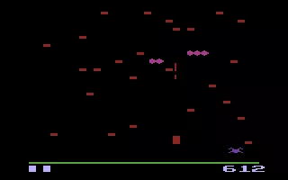 Centipede Atari 2600 The first level