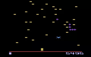 Centipede Atari 2600 The centipede makes its way down the screen