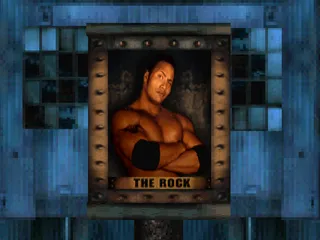 WWF War Zone PlayStation The Rock