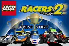 LEGO Racers 2 Game Boy Advance Title Screen