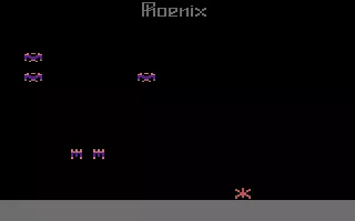 Phoenix Atari 2600 Title screen