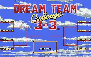 The Dream Team: 3 on 3 Challenge DOS Dream team tournament