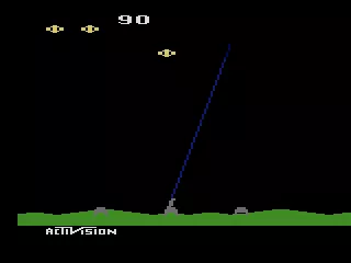 Laser Blast Atari 2600 Avoid enemy fire