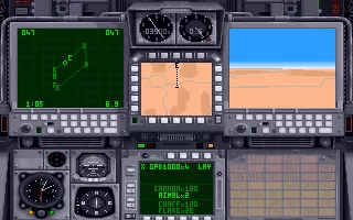 Tornado: Operation Desert Storm DOS The Weapon Systems Officer cockpit