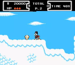 Disney&#x27;s DuckTales NES Look at the size of this diamond!