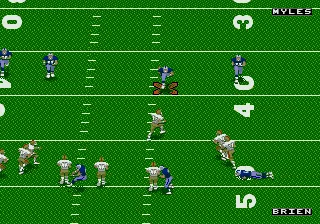 NFL &#x27;95 Genesis Rushing