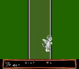 Tom and Jerry: Frantic Antics! Genesis The holes you fall and die into may only be this deep to show this death animation.