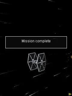 Star Wars: Imperial Ace J2ME Mission completed