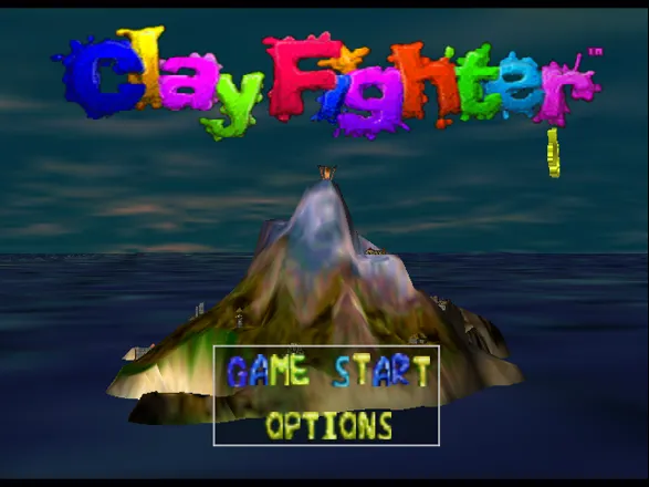 Clay Fighter 63 1/3 Nintendo 64 Title