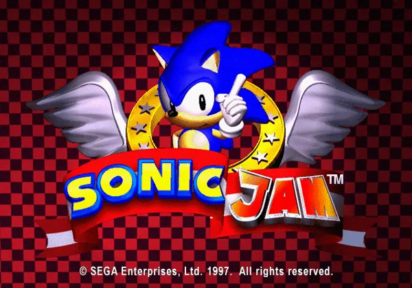 Sonic Jam SEGA Saturn Title