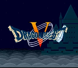 Dragon Quest V: Tenk&#x16B; no Hanayome SNES Title