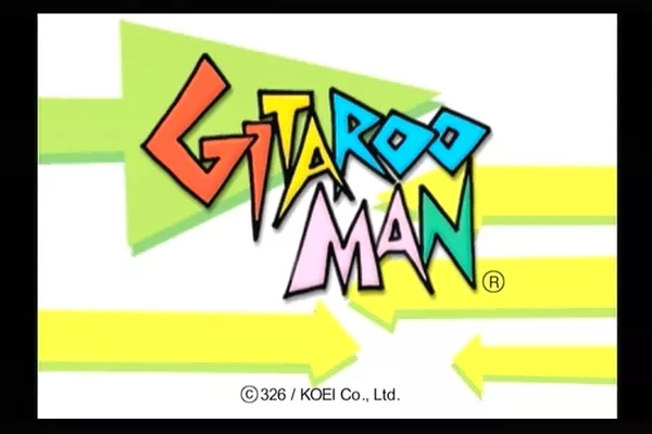 Gitaroo Man PlayStation 2 Title screen.