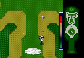 Battle Golfer Yui Genesis The opponent takes a turn