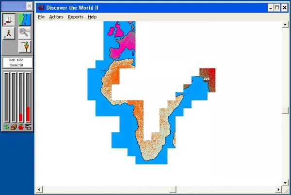 Discover the World II Windows Main Screen